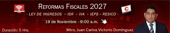 Curso: REFORMAS FISCALES 2027