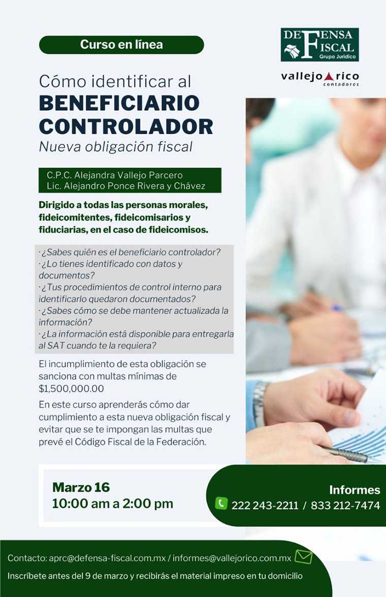 Curso En Línea :: Cómo Identificar Al BENEFICIARIO CONTROLADOR - Nueva ...