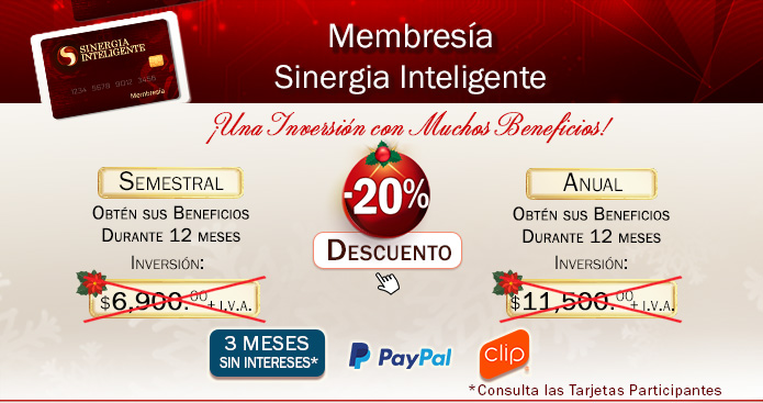 Membresía - Sinergia Inteligente