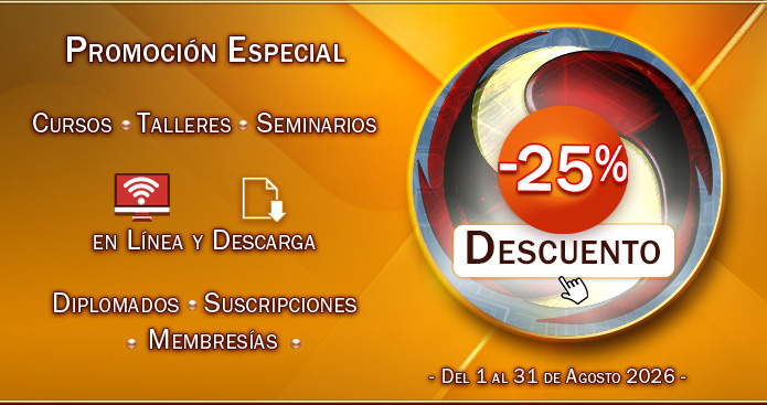 25% de Descuento en Toda la Capacitación