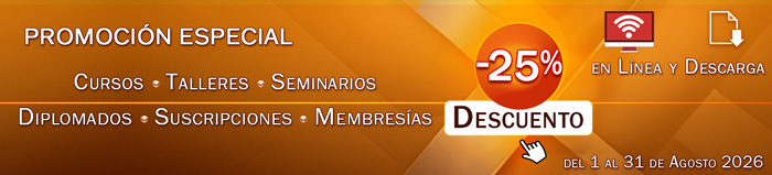 25% de Descuento en Toda la Capacitación